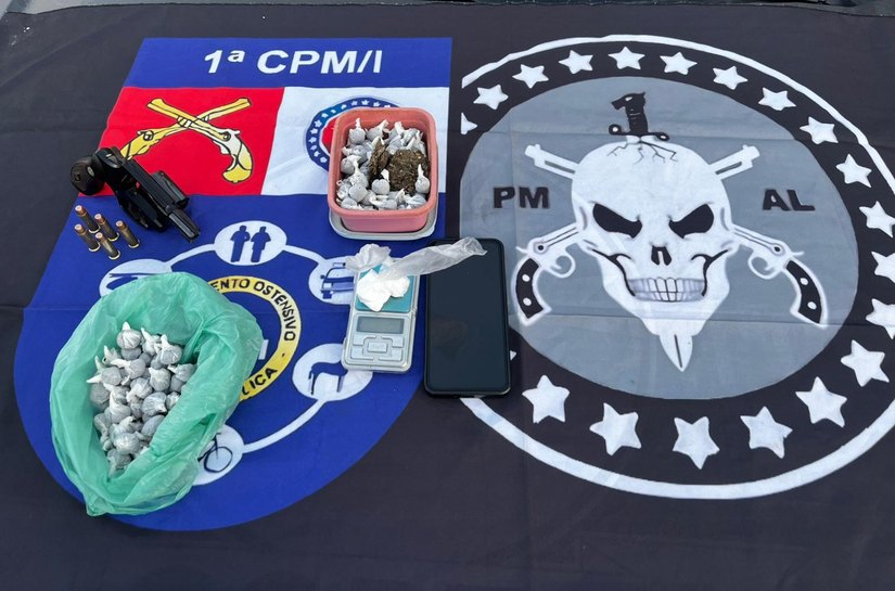 Ação da PM em Maceió e no interior combate tráfico, furto e crimes ambientais