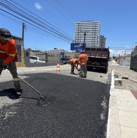 Operação Tapa-Buraco contemplou 96% dos bairros de Maceió em outubro