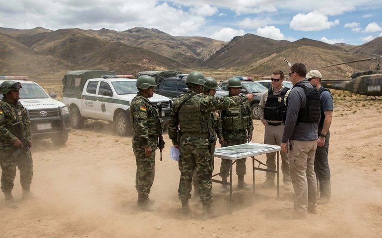 Bolívia firma acordo de US$ 20 milhões com os EUA para combater o crime