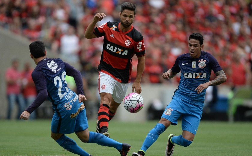 Flamengo e Corinthians empatam na volta do &#8216;Maraca&#8217;