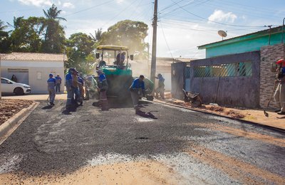 Coruripe chega a 53 km de obras de pavimentação e transforma mobilidade no município