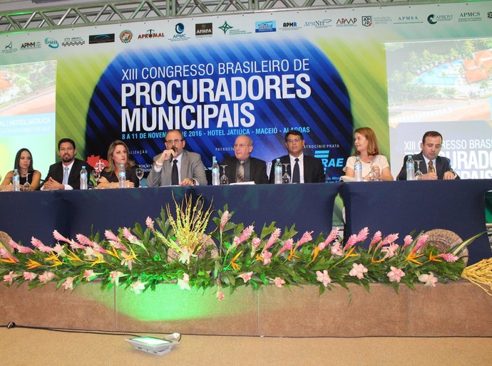 Maceió recebe Congresso Brasileiro de Procuradores Municipais