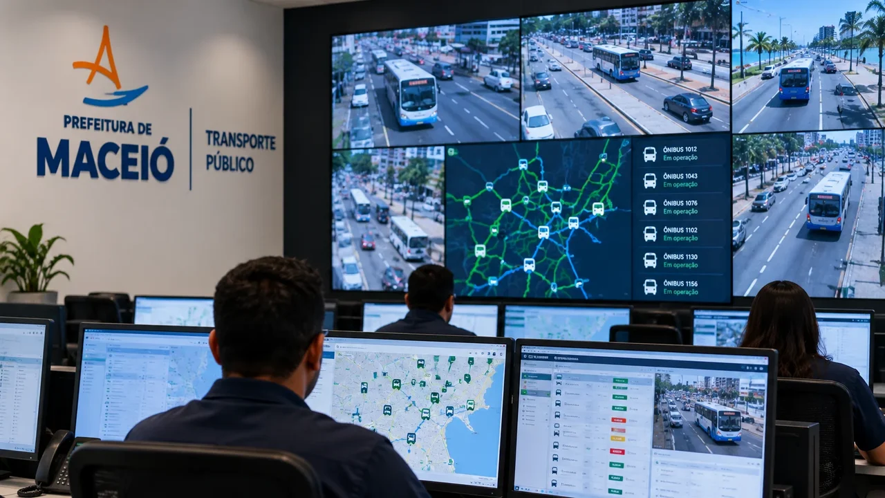 Maceió abre licitação para centro de controle do transporte por ônibus