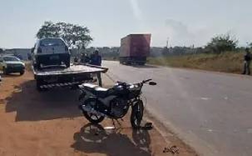 Motociclista morre em Palmeira dos Índios após colidir com veículo na AL-115