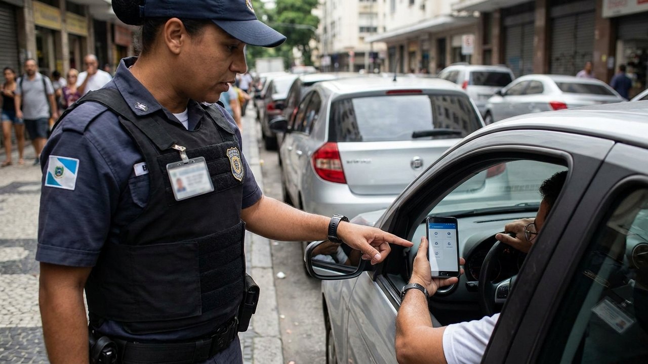 Novo sistema de estacionamento de rua no Rio: veja como identificar guardadores credenciados; pagamento é 100% digital