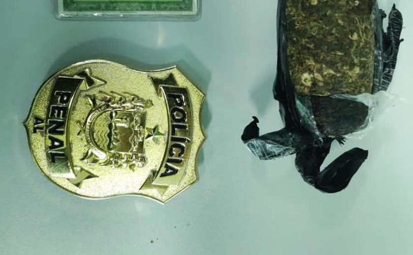 Mulher é presa ao tentar levar droga para esposo reeducando no Agreste