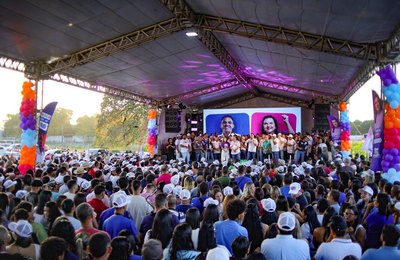 Fátima Canuto lança candidatura à reeleição ao lado de Renato Filho em ato que reúne representantes de mais de 70 municípios