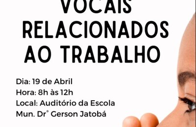 SMS e Núcleo de Saúde do Trabalhador de Palmeira promovem palestra voltada para os cuidados com a voz