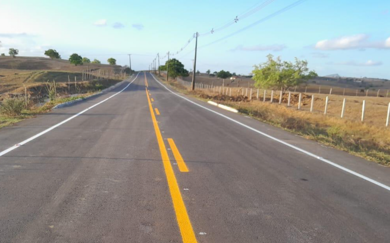 Governo de Alagoas inaugura trecho da AL-115, em São Brás