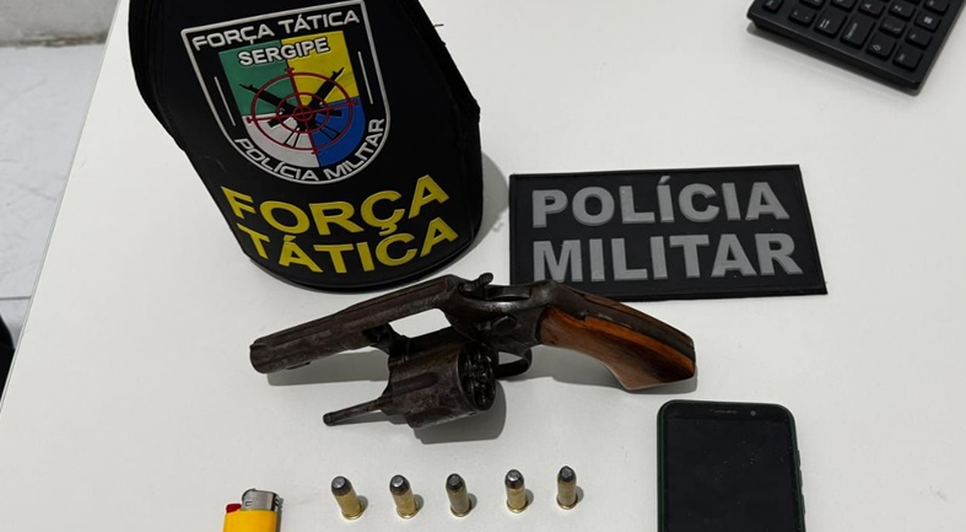 ARMAS PRESAS / Foto: Reprodução: Foto PM