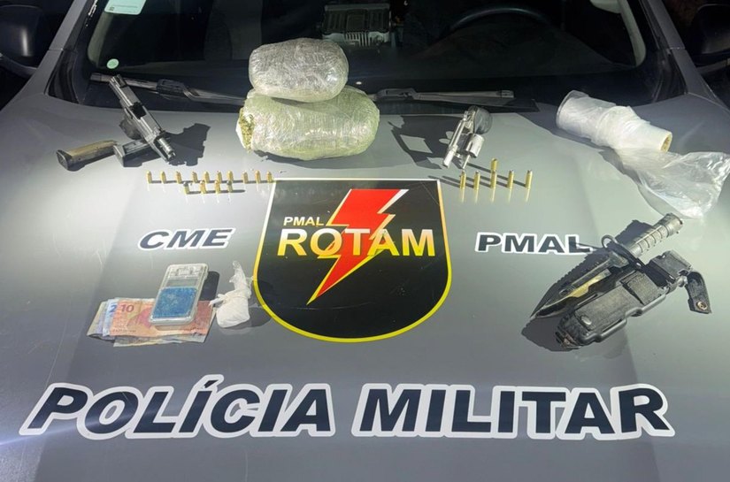 PM flagra depósito de bebidas usado como ponto de tráfico no Tabuleiro do Martins