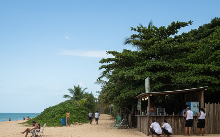 Homem é morto a tiros na praia de Geribá, em Búzios