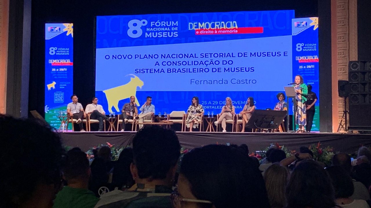 Secretaria de Cultura participa do 8º Fórum Nacional dos Museus, em Fortaleza