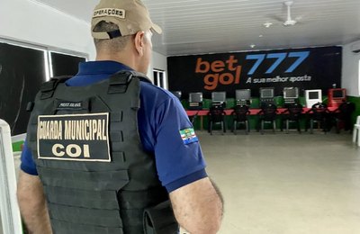 Guarda Municipal de Maceió estoura ponto de jogo clandestino em Jaraguá 