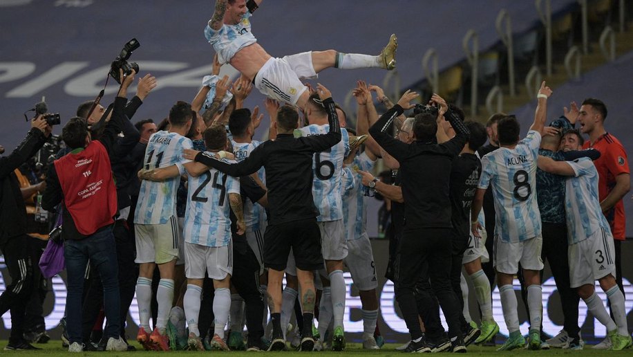 Argentina vence Brasil na Copa América e quebra jejum de títulos