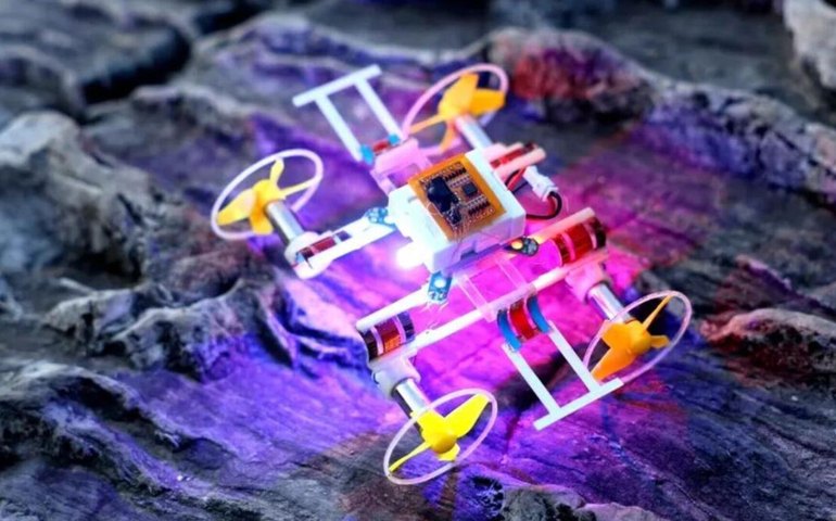 Cientistas chineses criam o menor e mais leve robô adaptativo sem fio do mundo (FOTOS)