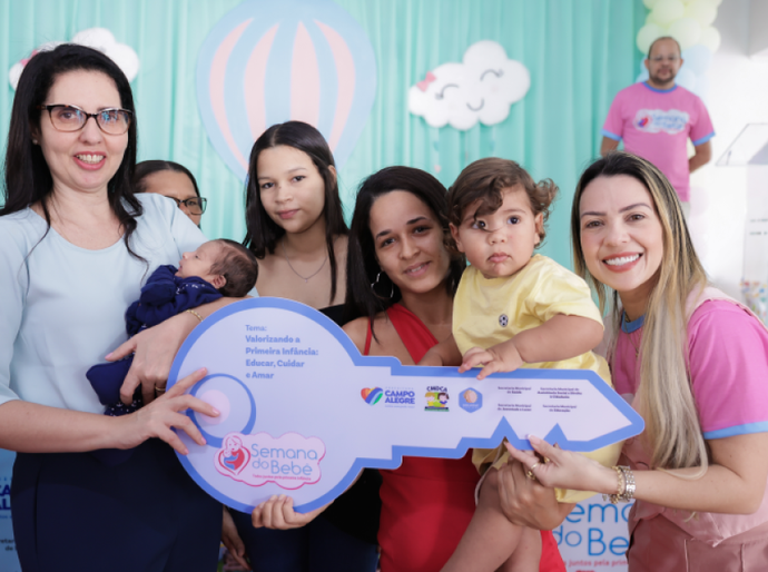 Palestra e entrega da Chave ao Bebê prefeito marca o encerramento da XI Semana do Bebê de Campo Alegre