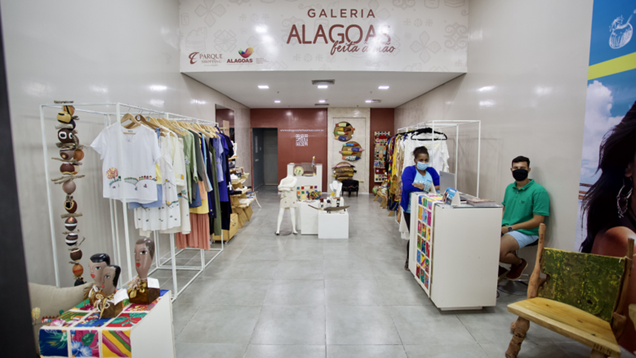 Galeria Alagoas Feita à Mão se prepara para vendas de final de ano
