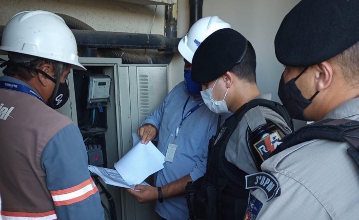 Crime foi flagrado durante operação coordenada pelo 3º BPM com o apoio da Equatorial
