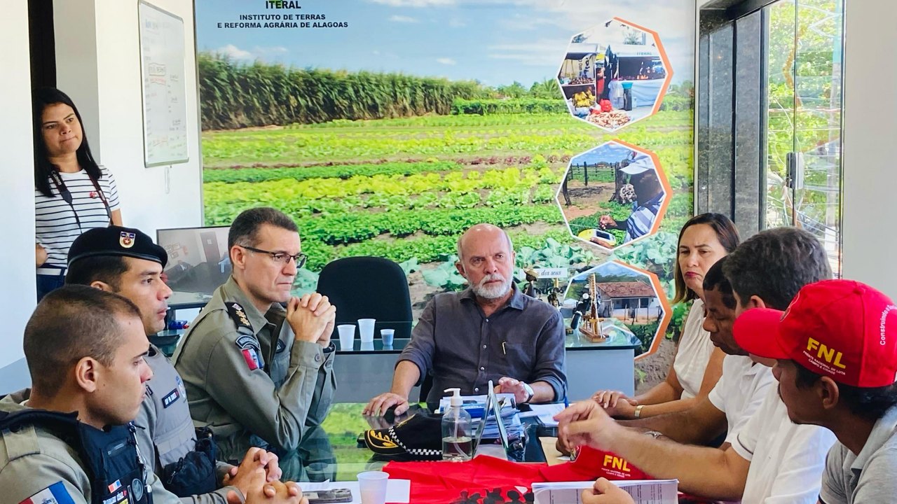 Mediação de conflitos: Iteral recebe representantes de movimentos sociais após interdição da AL-101