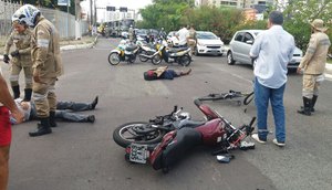 Motociclista acidente  / Foto: Redes sociais 