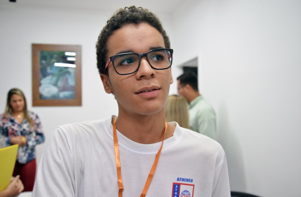 ENZO GABRIEL / Foto: Eugênio Barreto / Ascom/Seduc