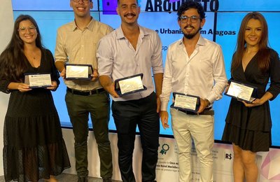 Recém-formados pela Ufal são premiados pelo Conselho de Arquitetura