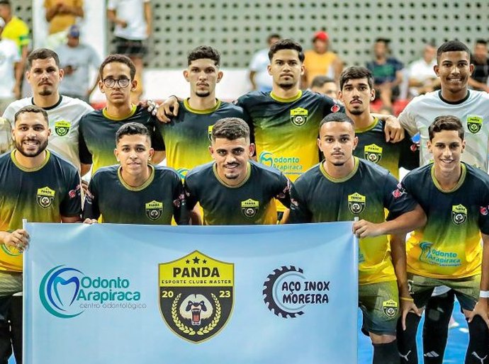 Esporte Master Panda representará Arapiraca nas Oitavas de Final da Taça Batalha de Futsal