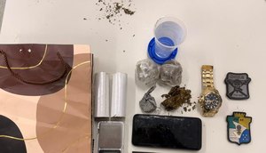 Apreensão de drogas  / Foto: PMSE
