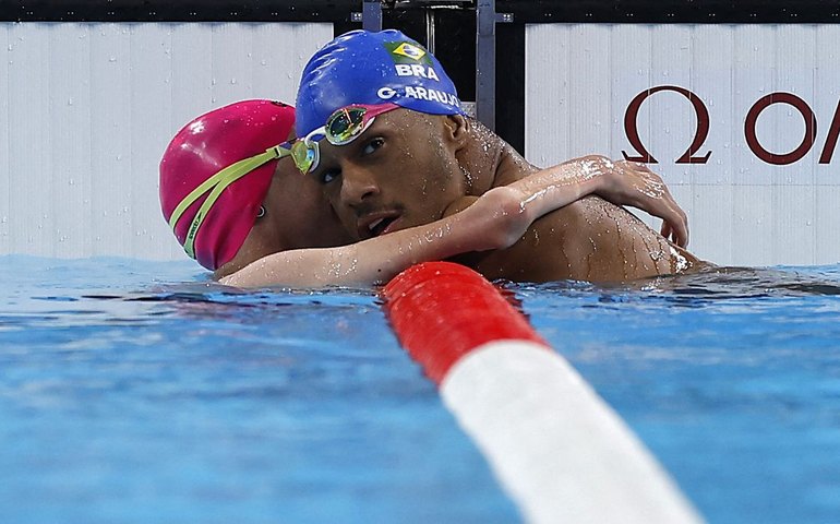 Nadador Gabriel Araújo conquista 1º ouro do Brasil na Paralimpíada