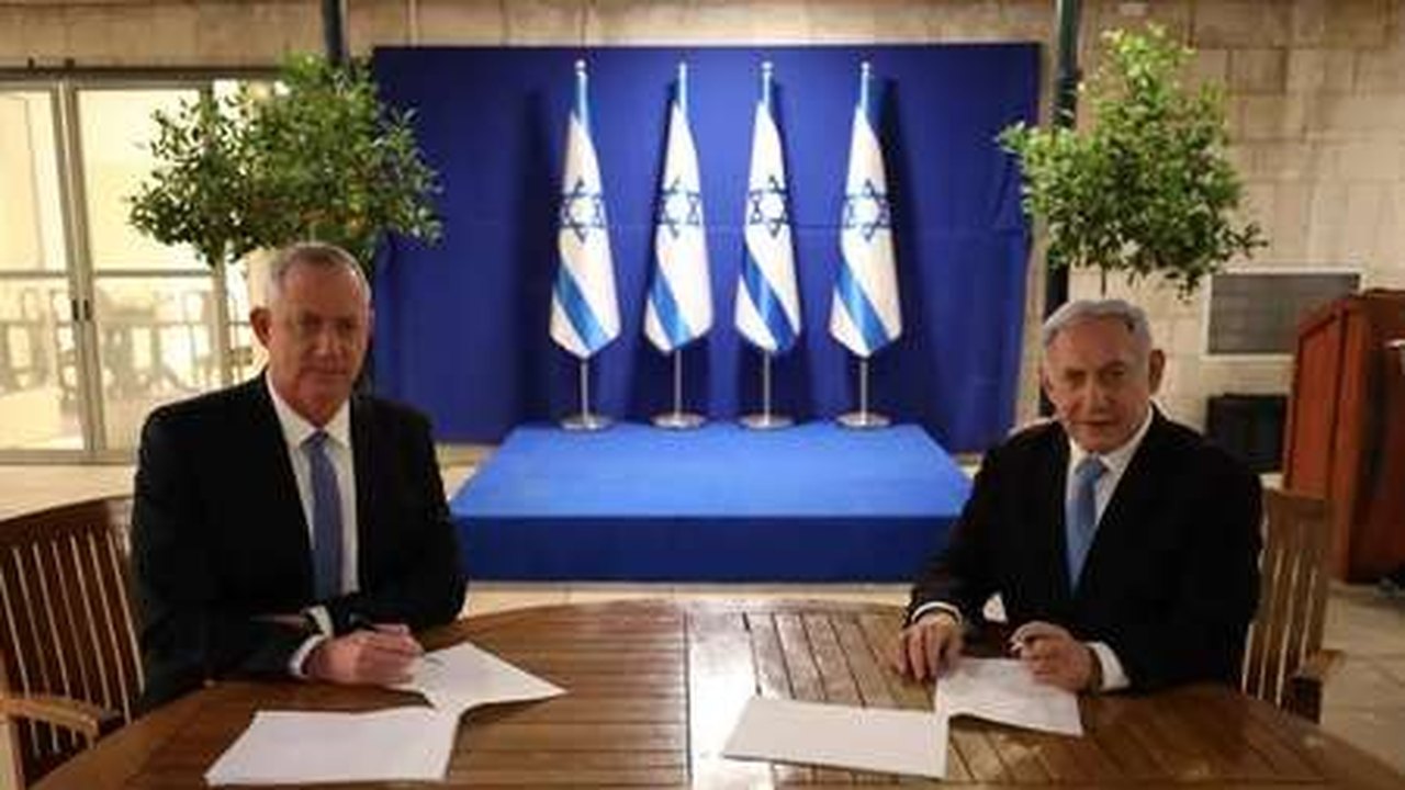 Acordo entre rivais evita nova eleição em Israel e Netanyahu fica no poder