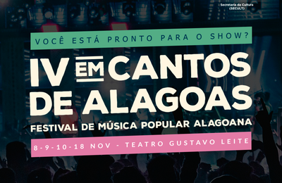 Secult divulga programação do IV Festival Em Cantos de Alagoas