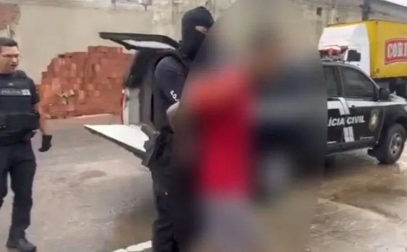 Polícia Civil prende trio suspeito de assassinar homem em Arapiraca por vingança familiar