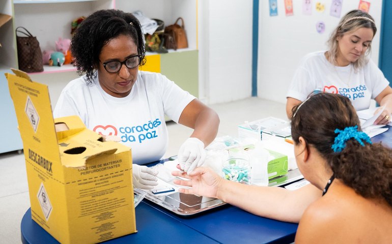 Corações da Paz nas Escolas conta com novos serviços a partir do próximo sábado (13)