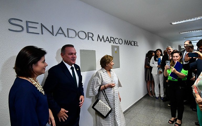Senado inaugura Sala Senador Marco Maciel