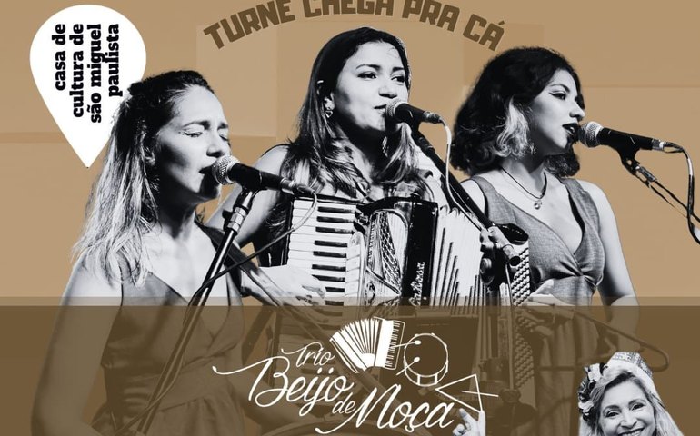 'Trio Beijo de Moça' lança turnê 'Chega pra Cá'