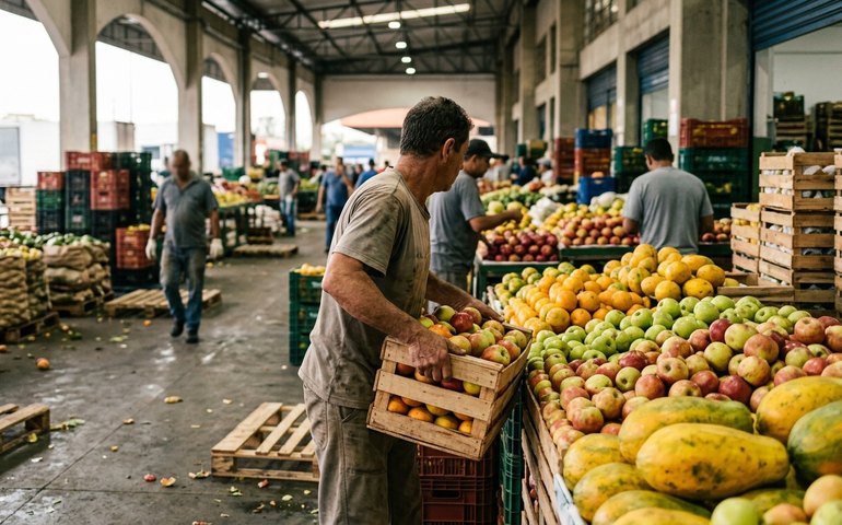 Preços da maçã, da laranja e do mamão caem no atacado em março, diz Conab
