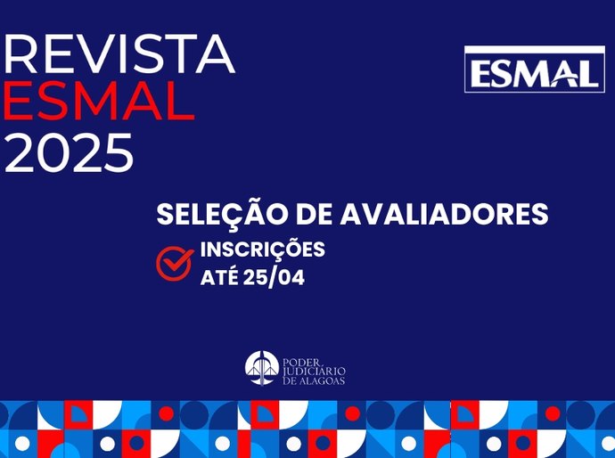 Revista da Esmal abre inscrições para seleção de avaliadores remunerados