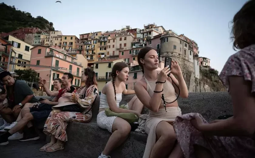 Itália registra aumento de turistas em agosto em relação a 2024