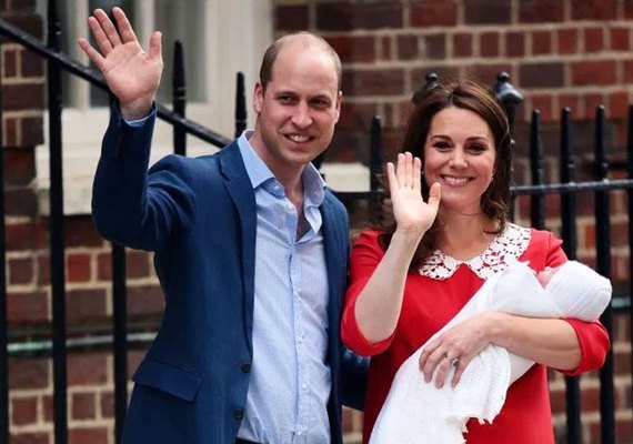 Kate Middleton e William anunciam nome do terceiro filho