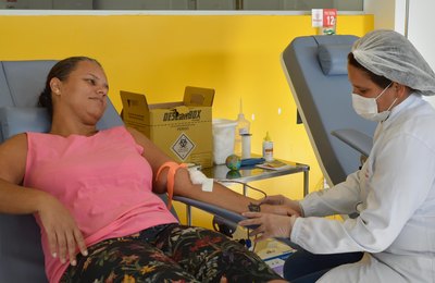 Hemoal leva equipe itinerante para coletar sangue em Chã Preta nesta terça (5)