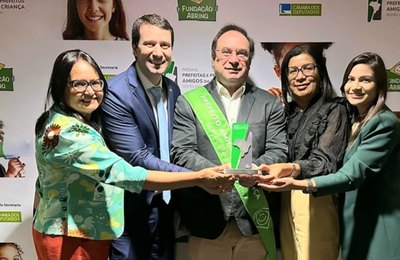 Prefeito Luciano destaca trabalho coletivo na conquista de prêmio em Brasília