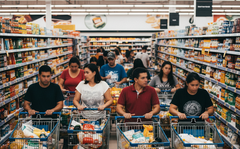 Consumo nos lares brasileiros cresce 1,73% em janeiro, aponta Abras