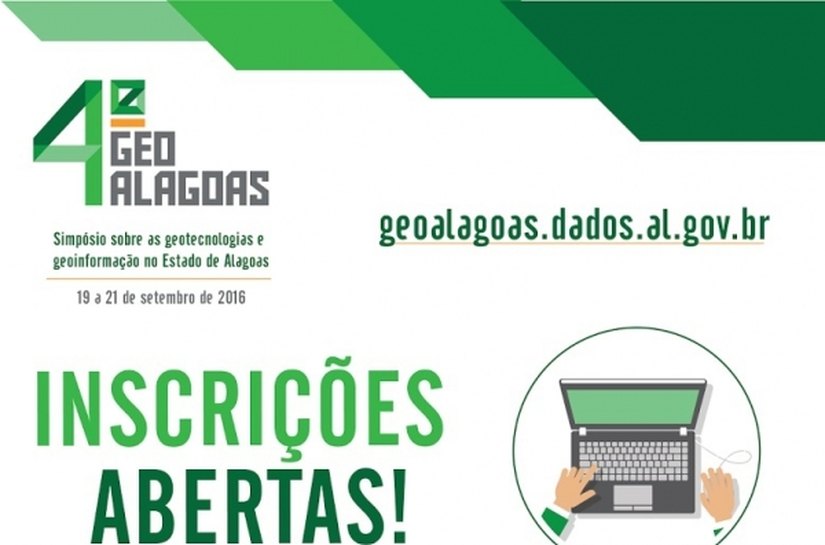 Abertas as inscrições para a quarta edição do Simpósio GeoAlagoas