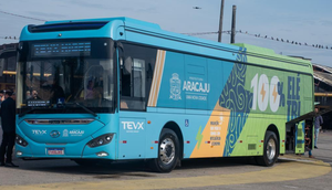 Secom -  onibus eletrico / Foto: Foto: SECOM