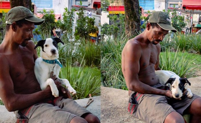 Remilson, conhecido como Sorriso, vive nas ruas de Niterói, região metropolitana do Rio