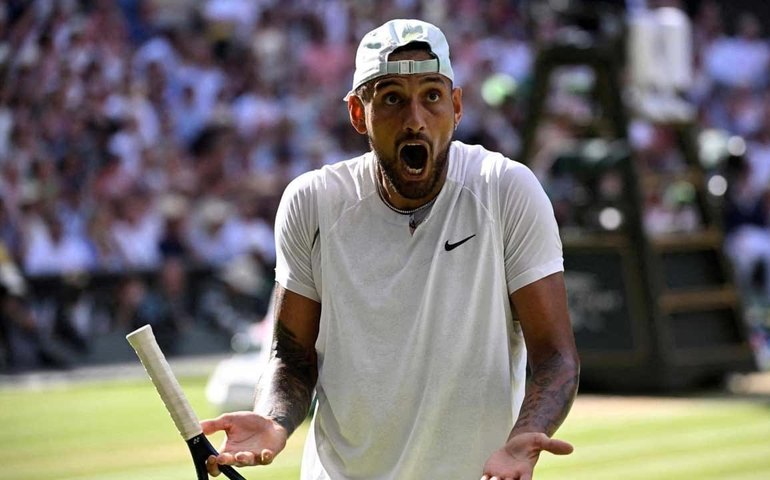 Vice-campeão em 2022, Kyrgios anuncia que não disputará Wimbledon por lesão