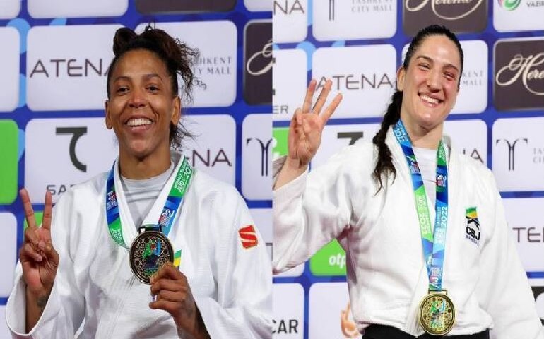 Mayra Aguiar e Rafaela Silva concorrem a prêmio de melhor judoca de 2022