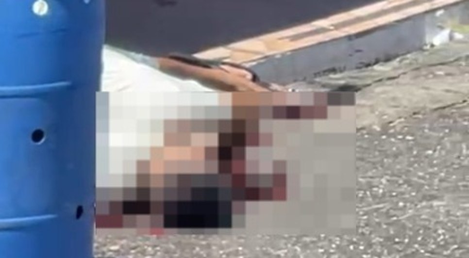 Homem morto a tiros / Foto: Reprodução: Foto/ Redes Sociais