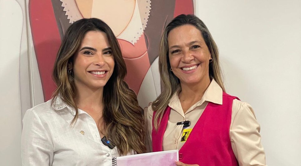 Yandra Moura com Sheyla Galba / Foto: Divulgação